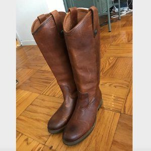 Frye Melissa Button Boot (7M, Cognac) *NEVER WORN*